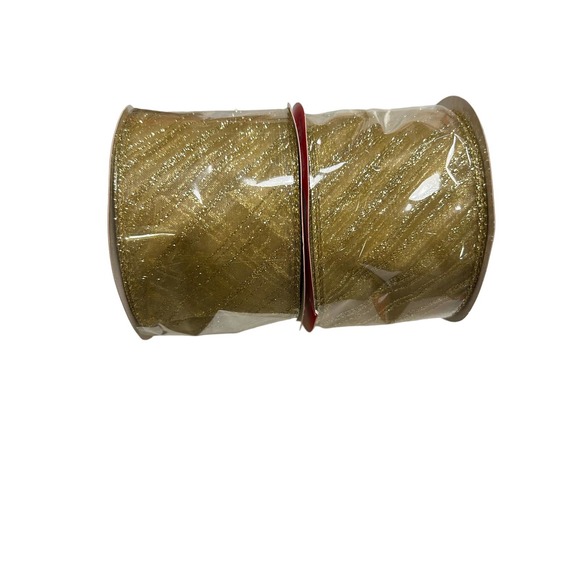 Bundle 13 Christmas Holiday Fabric Ribbons 25ft each - Picture 10 of 16